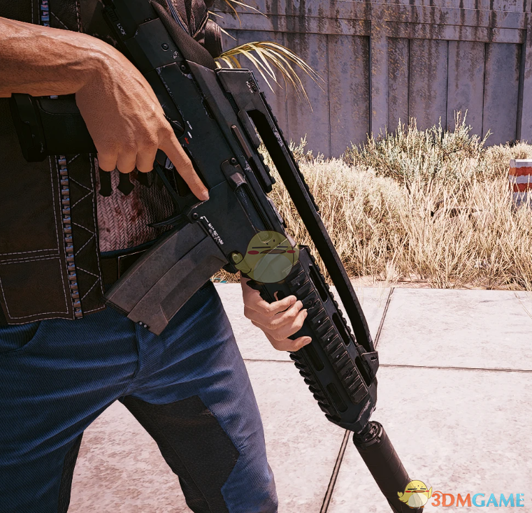 《赛博朋克2077》SCAR LK突击步枪MOD