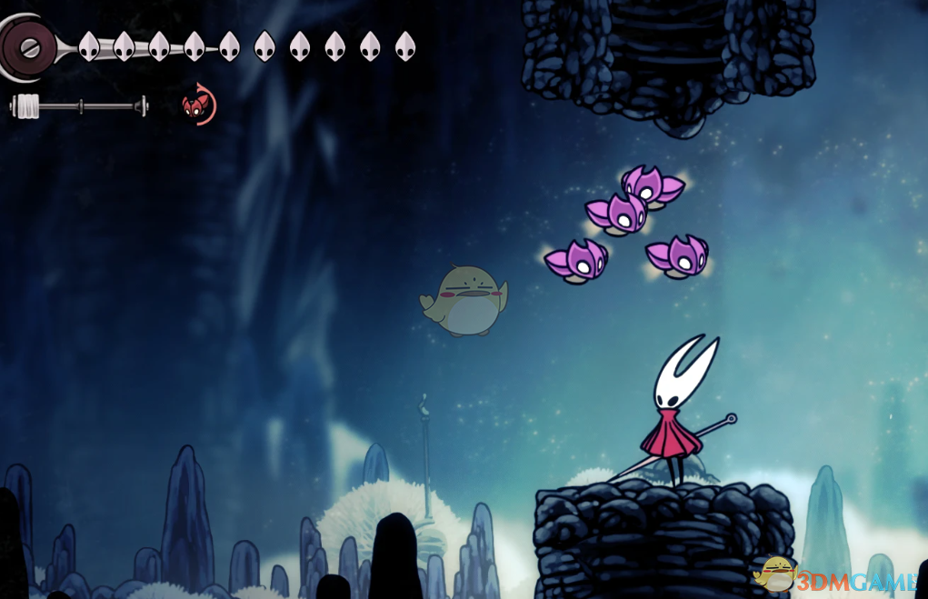 《空洞骑士：丝之歌》永恒的花芯囊效果MOD