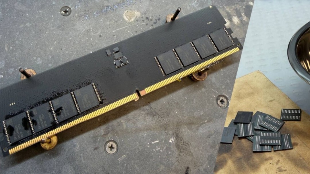 俄羅斯民間大神手搓DDR5內(nèi)存 成本僅為市場(chǎng)價(jià)1/3