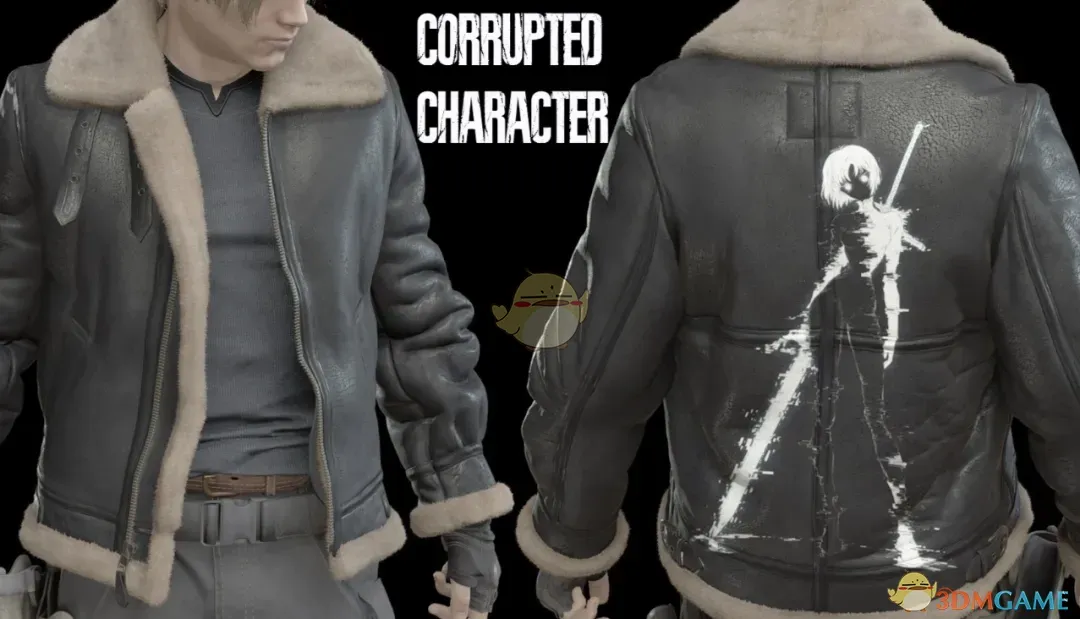 《生化危机4：重制版》里昂的腐化女孩夹克MOD