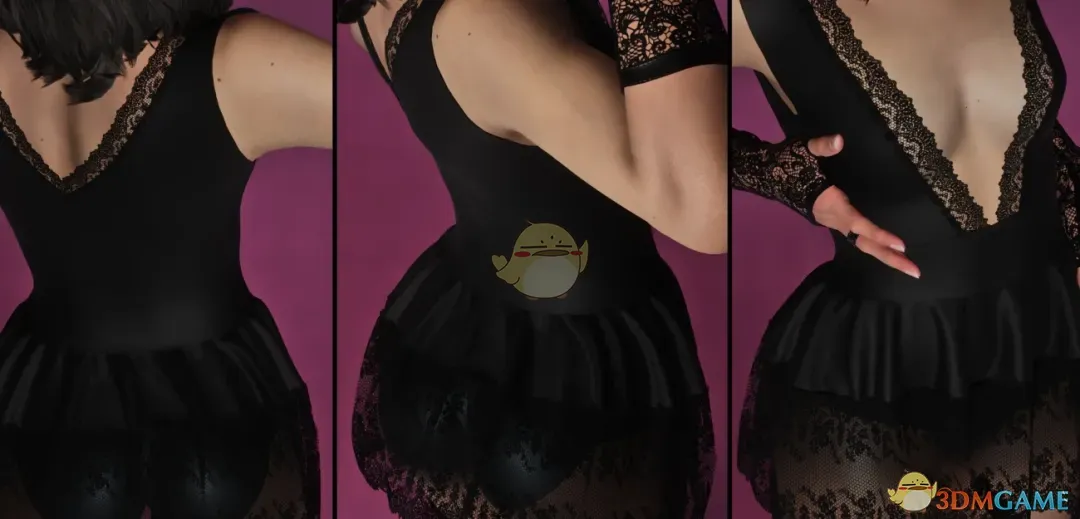 《赛博朋克2077》N3性感连衣裙MOD