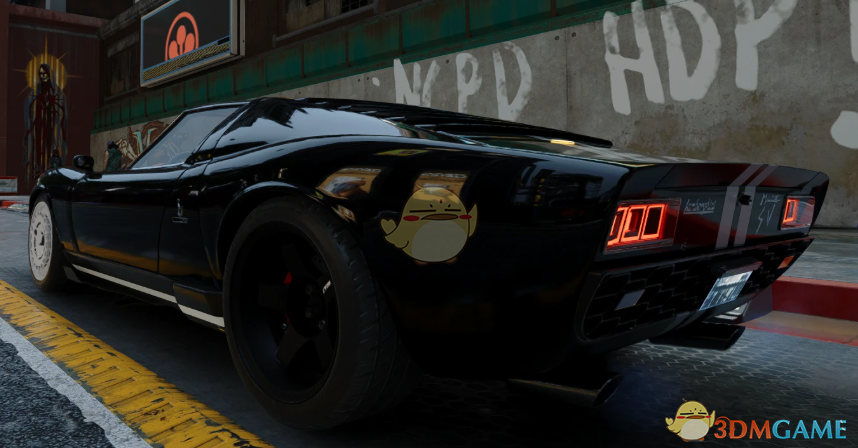 《赛博朋克2077》兰博基尼 Miura P400 SV跑车MOD