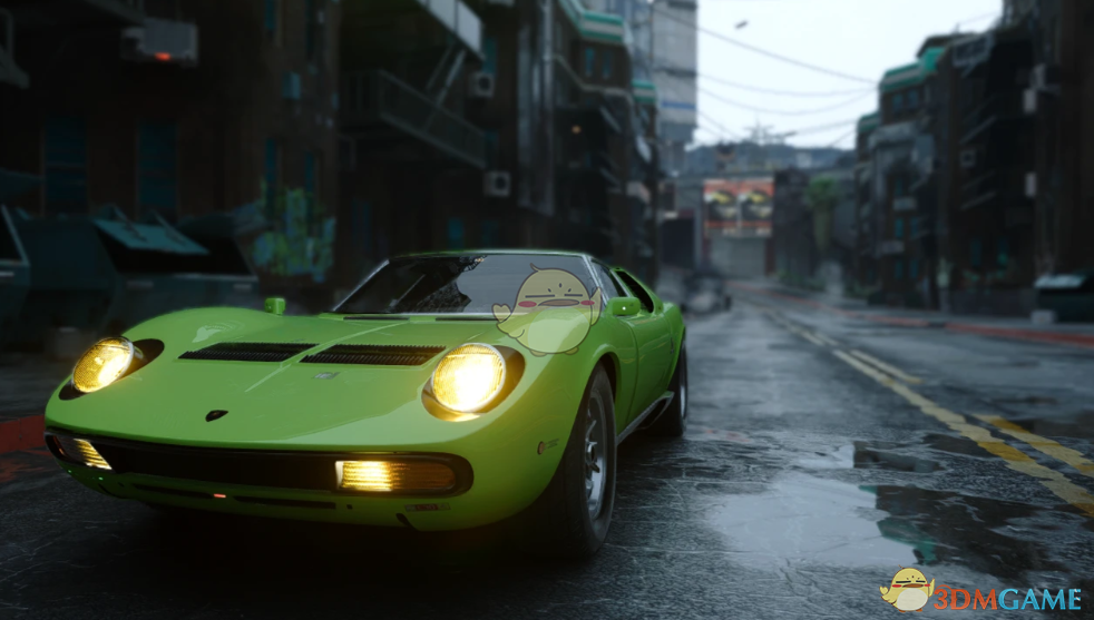 《赛博朋克2077》兰博基尼 Miura P400 SV跑车MOD