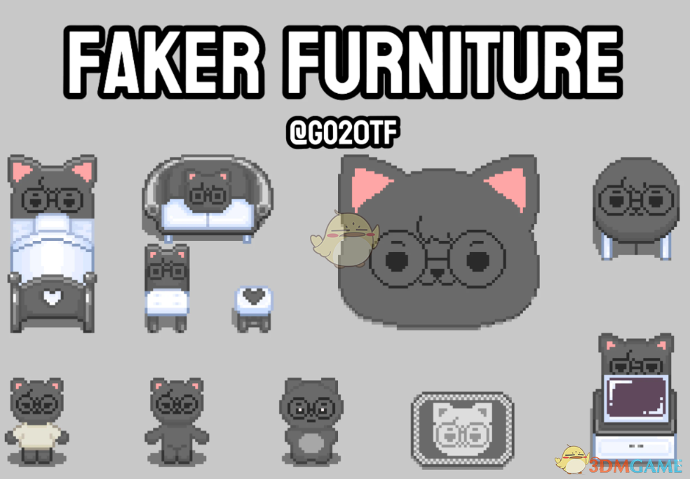 《星露谷物语》Faker家具包MOD