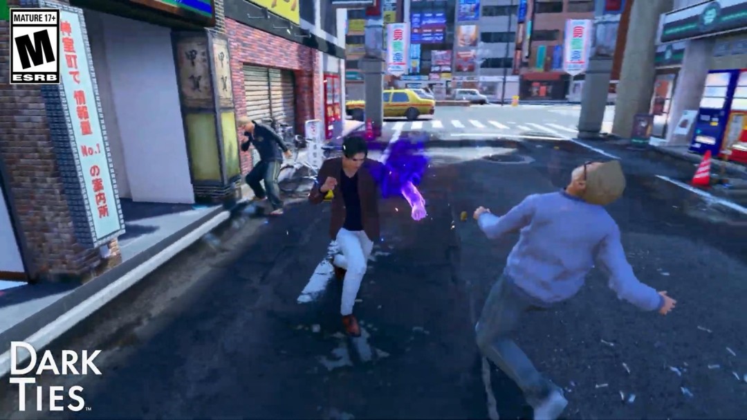 《如龙 极3》峰义孝战斗预告 战斗非常激烈