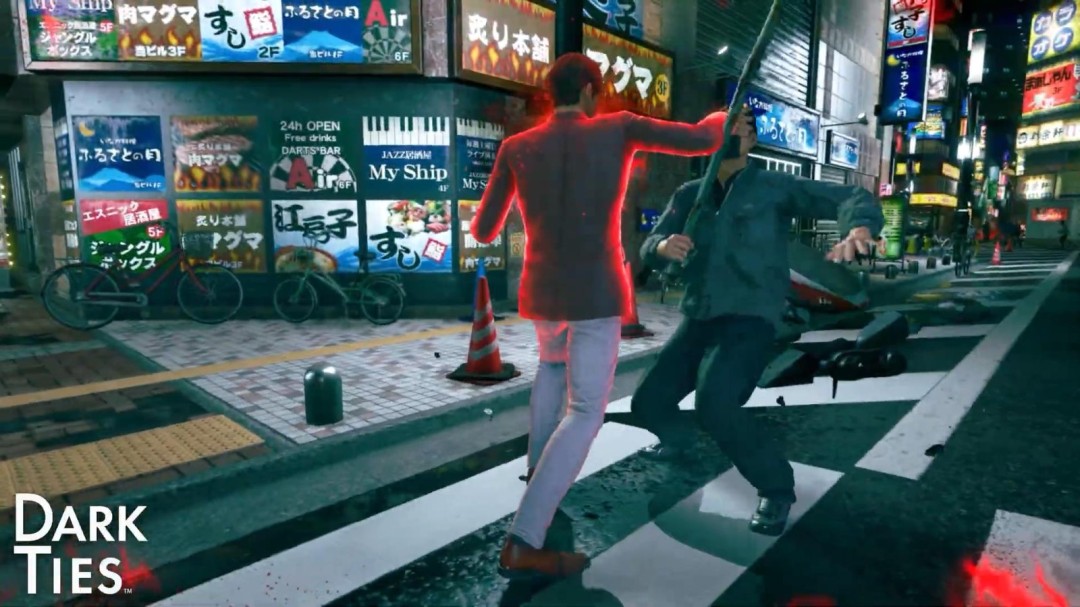 《如龙 极3》峰义孝战斗预告 战斗非常激烈