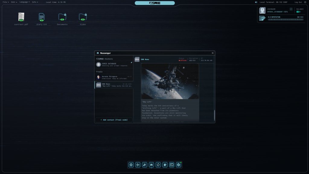 《逃离塔科夫》主创发布神秘网站 线索指向科幻新作
