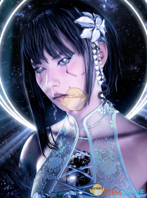 《赛博朋克2077》时尚斜刘海短发MOD