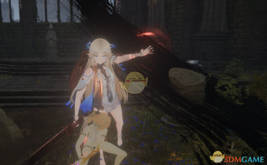 《艾尔登法环：黑夜君临》鸣潮卡提希娅替换艾隆梅尔MOD