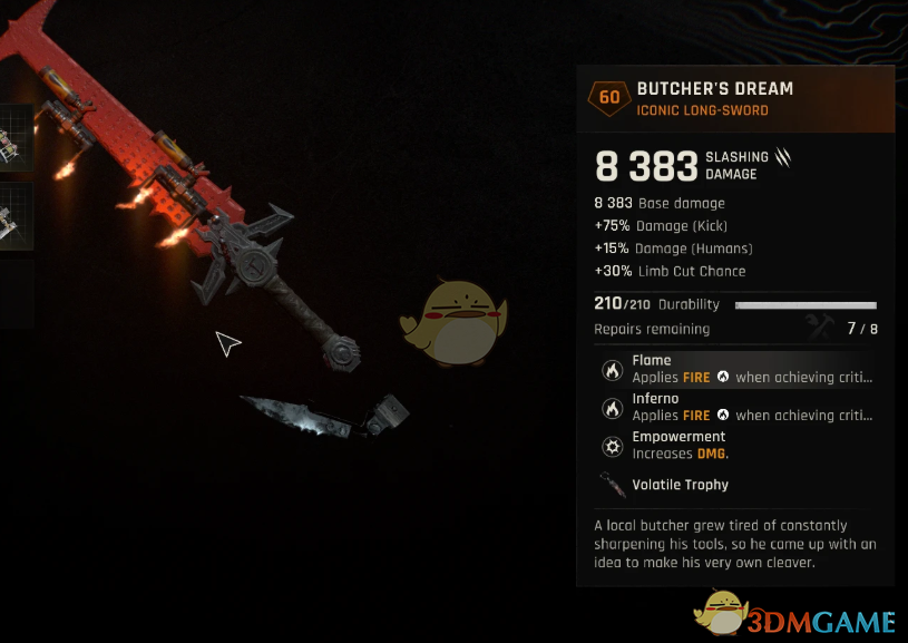 《消逝的光芒：困兽》毁灭战士裁决剑MOD