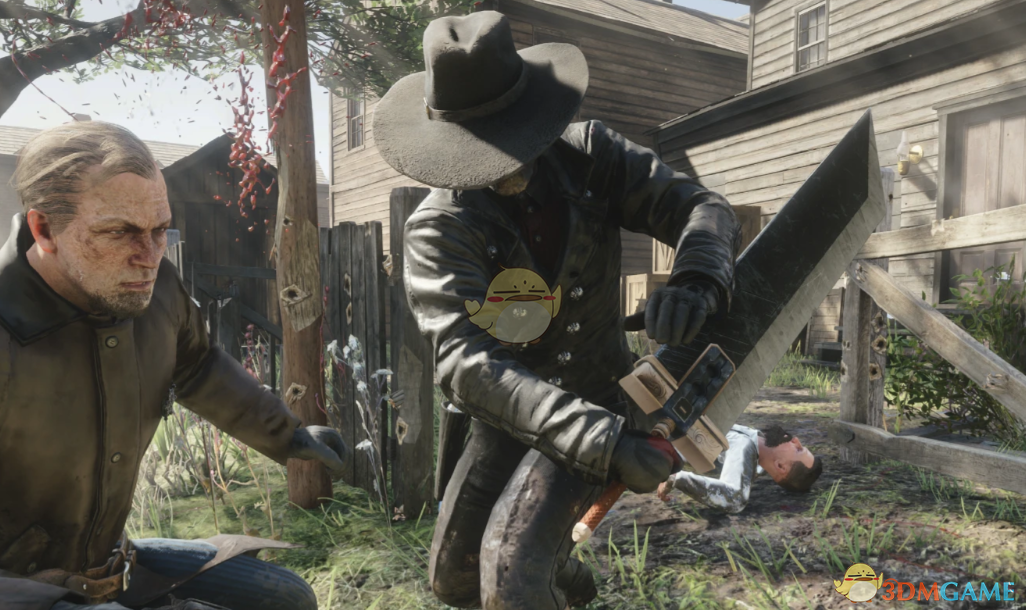 《荒野大镖客2》最终幻想7毁灭剑MOD