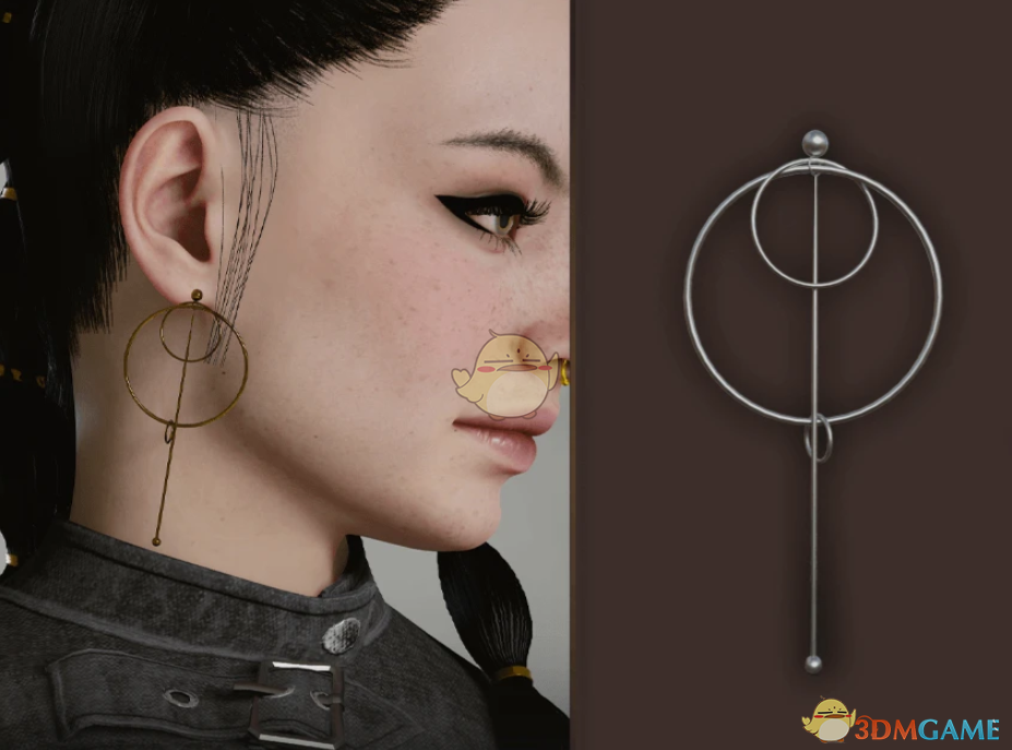《InZOI》天体行星耳环MOD