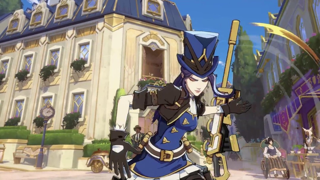 免费格斗游戏《2XKO》凯特琳角色预告和招式概览