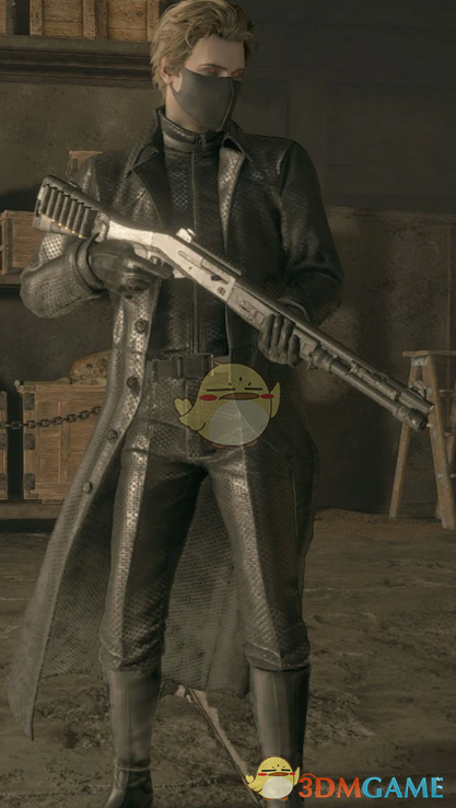 《生化危机4：重制版》里昂的午夜风衣MOD