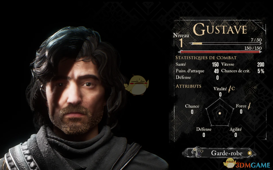 《光与影：33号远征队》古斯塔夫的迷人发色包MOD