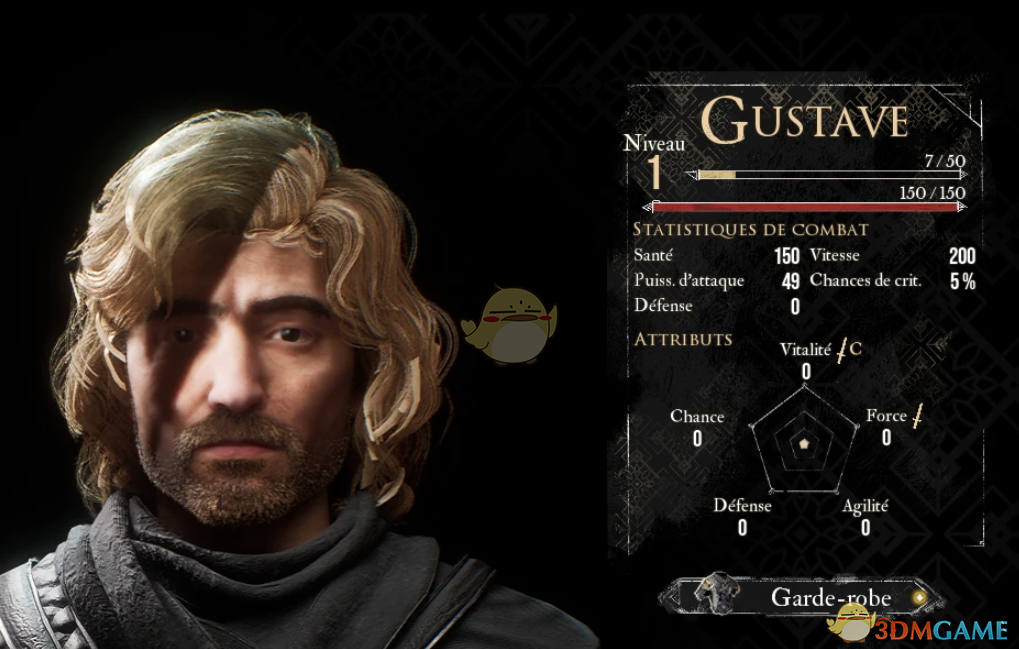 《光与影：33号远征队》古斯塔夫的迷人发色包MOD