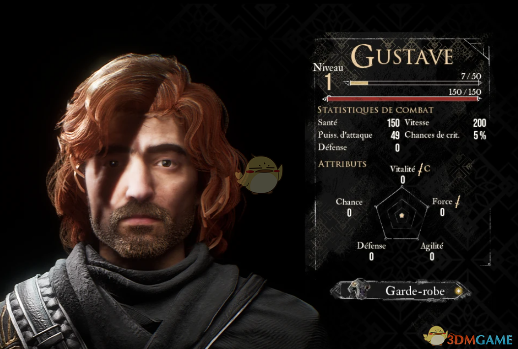 《光与影：33号远征队》古斯塔夫的迷人发色包MOD