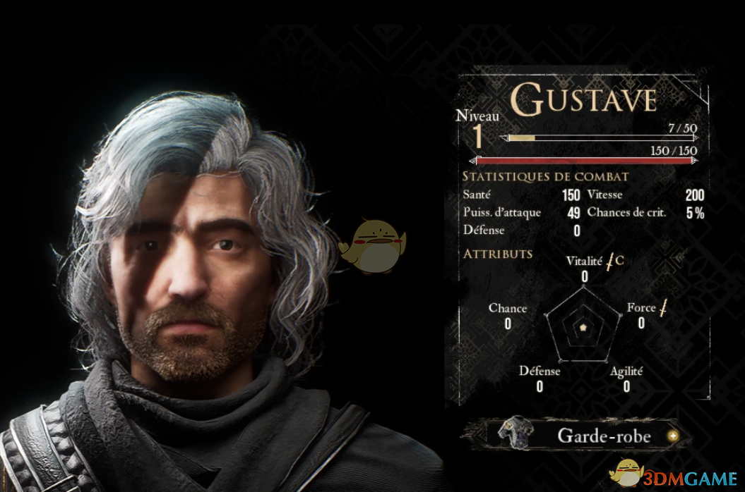 《光与影：33号远征队》古斯塔夫的迷人发色包MOD