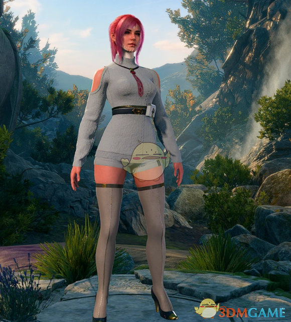 《博德之门3》鸣潮赞妮针织裙MOD