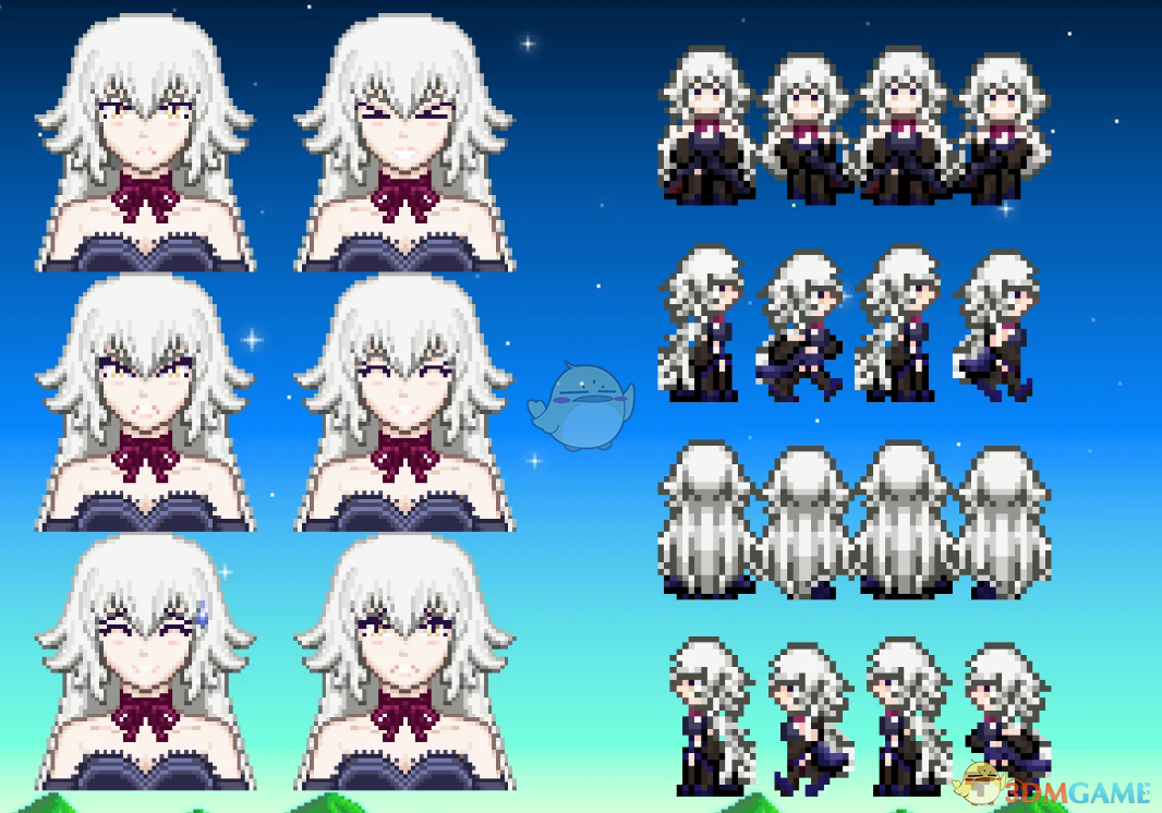 《星露谷物语》FGO黑贞德替换为阿比盖尔MOD