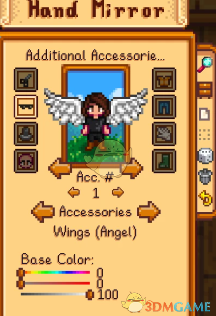 《星露谷物语》时尚配饰包MOD