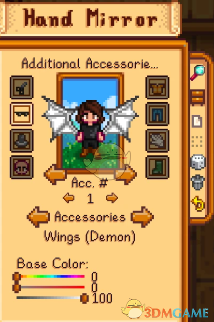 《星露谷物语》时尚配饰包MOD