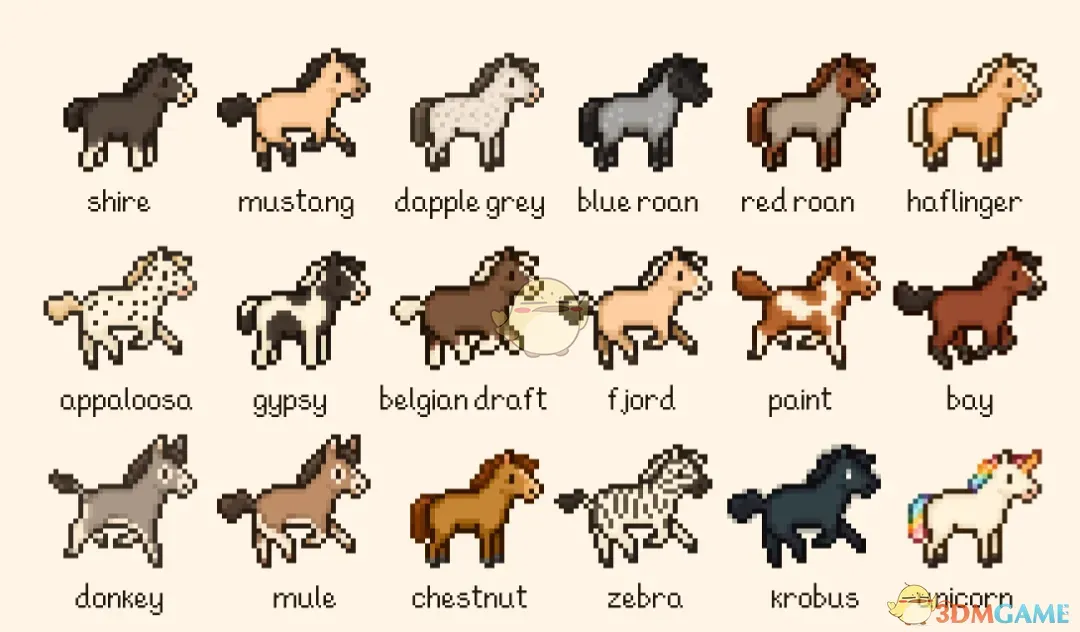 《星露谷物语》艾姆的马MOD