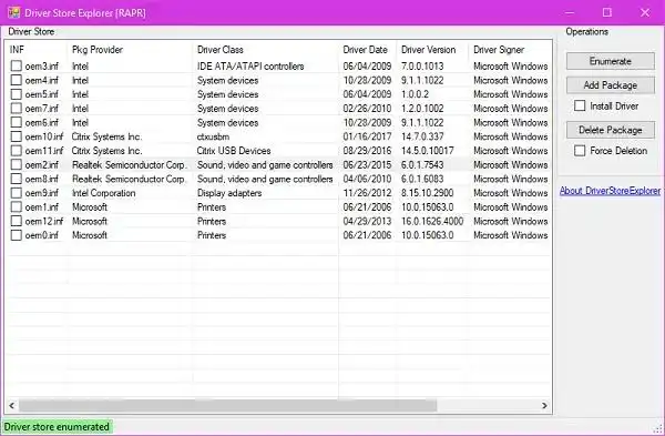 Driver Store Explorer汉化版
