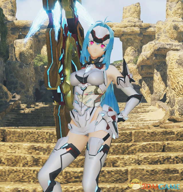 《怪物猎人：荒野》异度神剑2KOS-MOS外观MOD