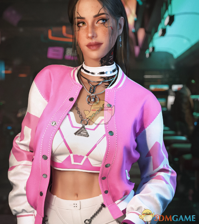 《赛博朋克2077》第一后裔校园女孩装MOD