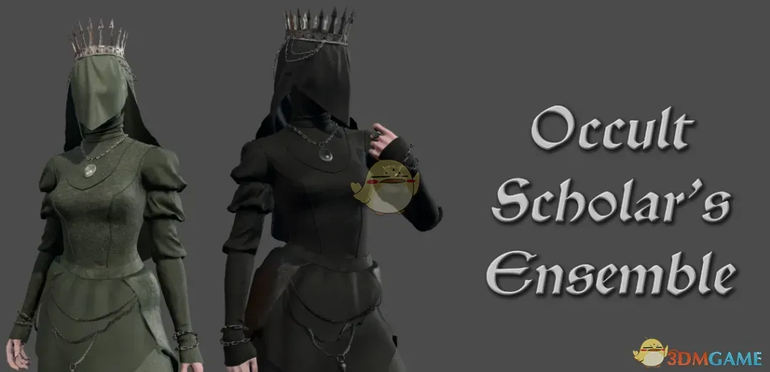 《博德之门3》神秘学者裙装MOD