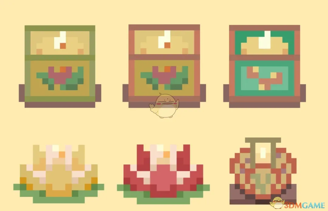 《星露谷物语》中式古风河灯MOD