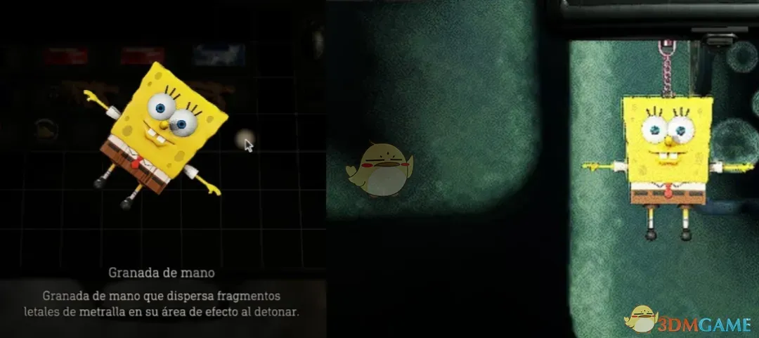 《生化危机4：重制版》海绵宝宝手榴弹MOD