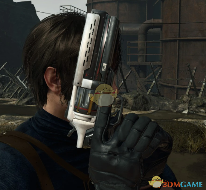 《生化危机4：重制版》最终幻想7暴怒左轮手枪MOD