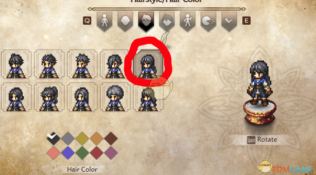 《歧路旅人0》大陆的霸者阿拉乌妮外观MOD