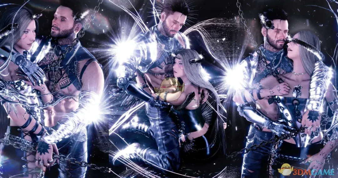 《赛博朋克2077》JOJO情侣姿势包MOD