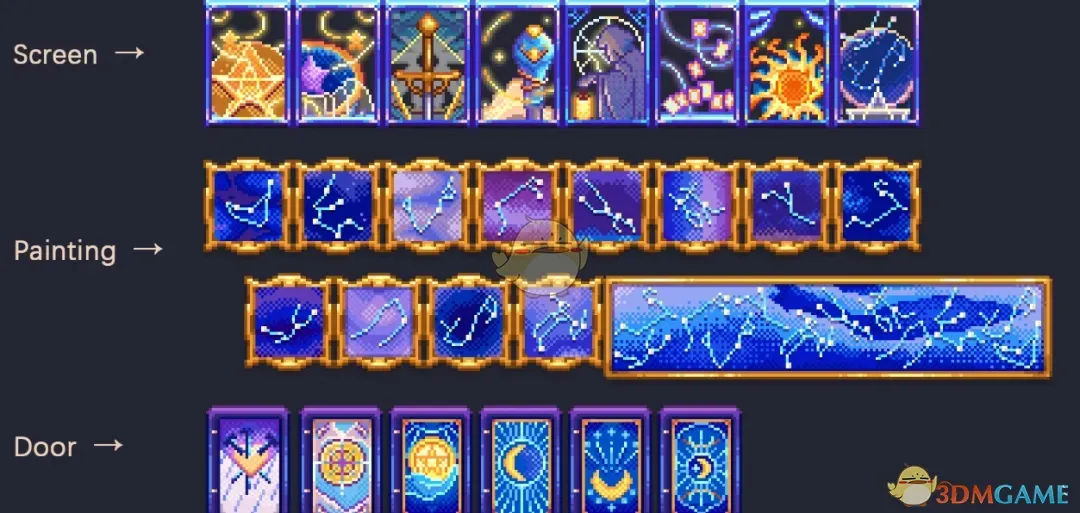 《星露谷物语》塔罗牌占卜师家具包MOD