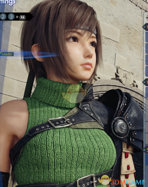 《最终幻想7：重生》尤菲的剑星百合面容MOD