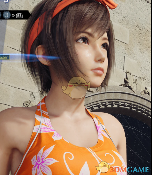 《最终幻想7：重生》尤菲的剑星百合面容MOD