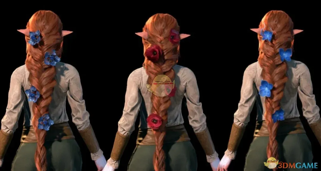 《博德之门3》长发公主美发包MOD