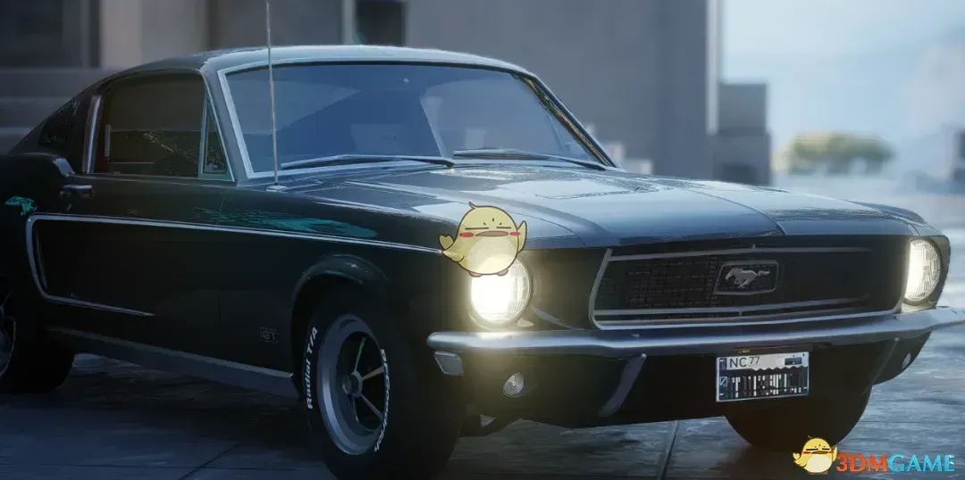 《赛博朋克2077》福特野马GT Fastback复古跑车MOD