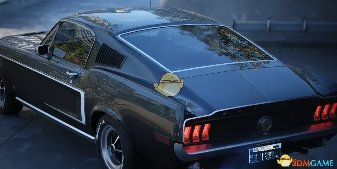 《赛博朋克2077》福特野马GT Fastback复古跑车MOD