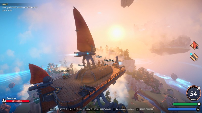 《回音：飞艇传说》发售一周倒计时，叫上你的朋友共组空中舰队！