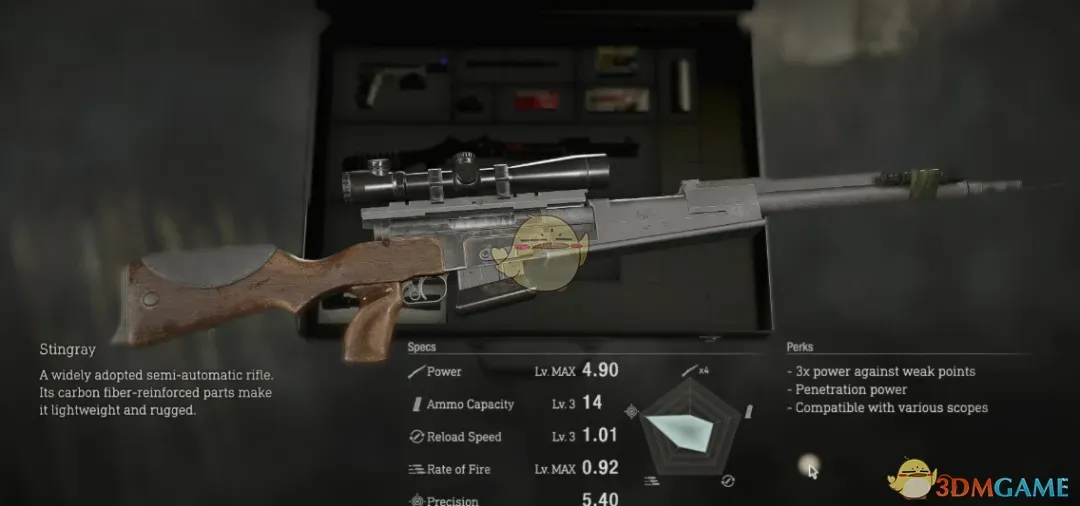 《生化危机4：重制版》生化危机8FR-F2式狙击步枪MOD