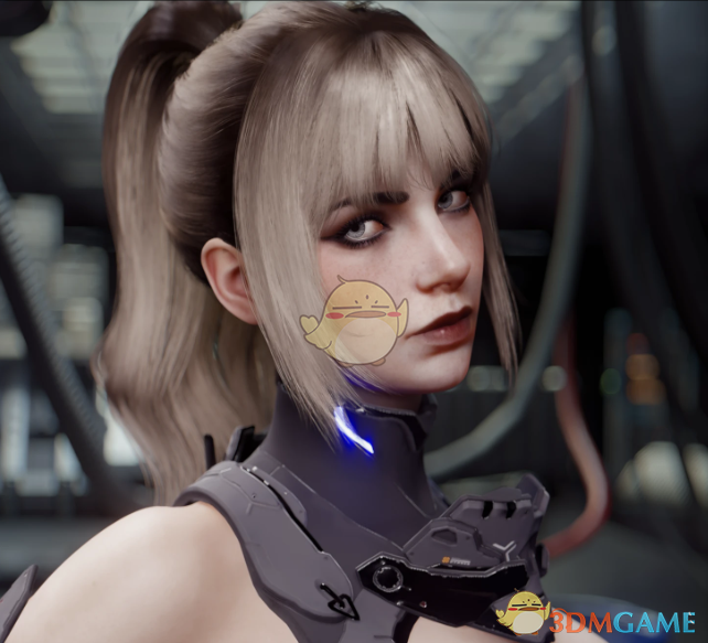 《赛博朋克2077》第一后裔伊内丝高马尾MOD