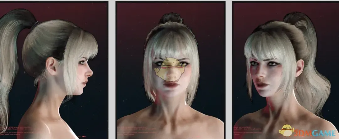 《赛博朋克2077》第一后裔伊内丝高马尾MOD