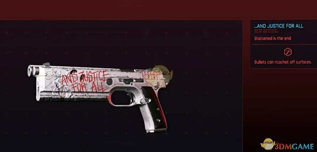 《赛博朋克2077》金属乐队手枪MOD