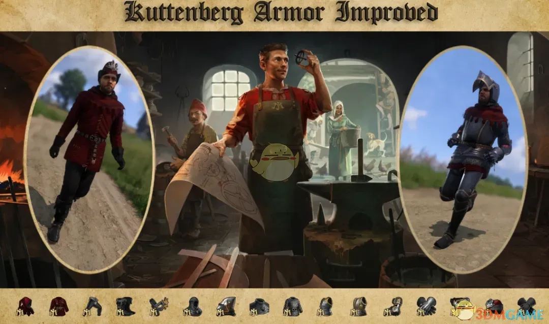 《天国：拯救2》库滕贝格装备升级MOD