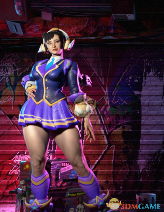 《街头霸王6》春丽的守望先锋校园新生裙装MOD