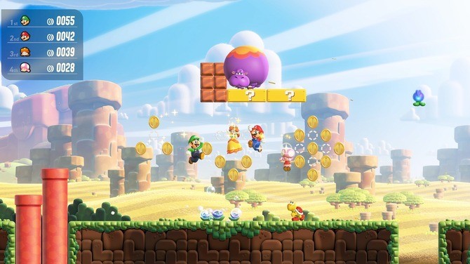 《超级马里奥兄弟：惊奇》3月26日登陆Switch 2 追加新角色玩法